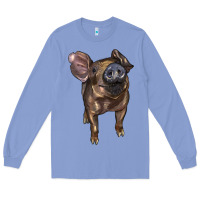 Baby Duroc Pig Long Sleeve Tee | Teevron
