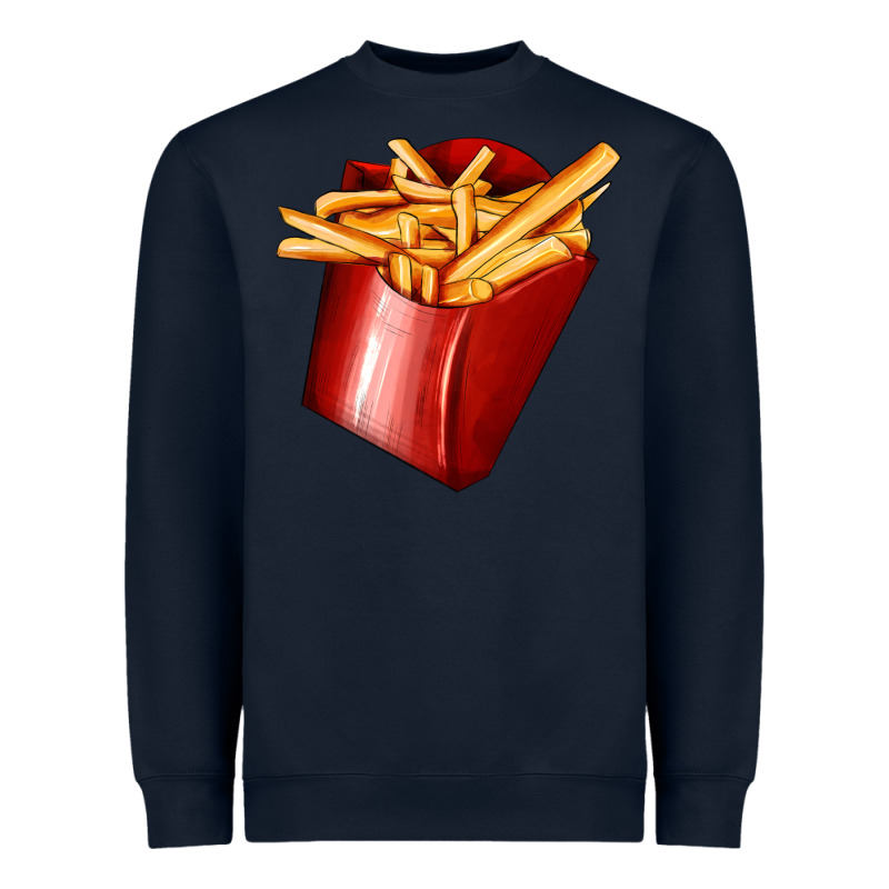 French Fries Heavyweight Sweatshirt by AdoDesignShop | Teevron