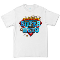 White my dad is my super hero Premium Tee - AdoDesignShop