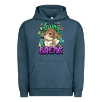 Pigment Midnight Navy Easter spring break Easter Day Urban Hoodie - HowdyJamesFarm