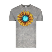 Cloud Rock sunflower gemstone Vintage Tee - JahusDesignShop