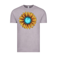 Vintage Zinc sunflower gemstone Vintage Tee - JahusDesignShop