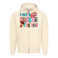 Sandshell i am a sucker for you Zipper Hoodie - NancyCooperArtShop