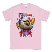 Bubblegum Pink freedom born free tour 1776 Classic Tee - NancyCooperArtShop