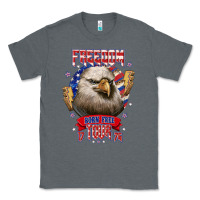 Charcoal Heather freedom born free tour 1776 Classic Tee - NancyCooperArtShop