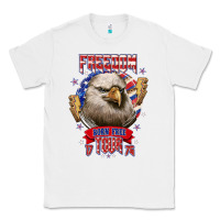 White freedom born free tour 1776 Classic Tee - NancyCooperArtShop