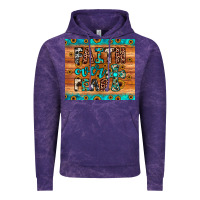 Cloud Purple faith over fear Vintage Hoodie - JahusDesignShop