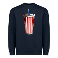 Navy coke Heavyweight Sweatshirt - AdoDesignShop
