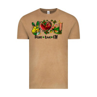Vintage Camel peace love  elf Vintage Tee - AdoDesignShop