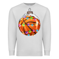 Dove Grey Christmas Basketball Premium Sweatshirt - RanaPortraitStore