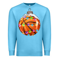 Ocean Blue Christmas Basketball Premium Sweatshirt - RanaPortraitStore