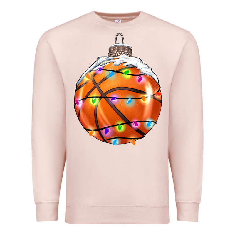 Christmas Basketball Premium Sweatshirt by RanaPortraitStore | Teevron
