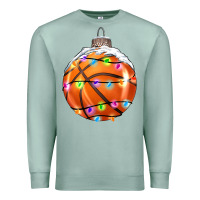 Seafoam Christmas Basketball Premium Sweatshirt - RanaPortraitStore