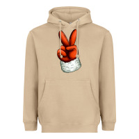 Mushroom Christmas peace hand Heavyweight Hoodie - Jasminsmagicworld