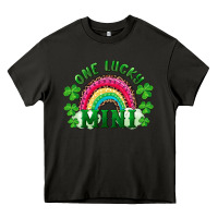 Asphalt st patrick's day one lucky mini Heavy Core Tee - RanaPortraitStore