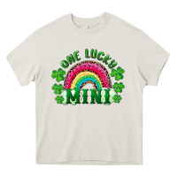 Cream st patrick's day one lucky mini Heavy Core Tee - RanaPortraitStore