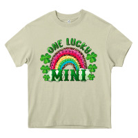 Mossy st patrick's day one lucky mini Heavy Core Tee - RanaPortraitStore