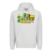 Dove Grey teacher st. patricks day Premium Hoodie - NancyCooperArtShop
