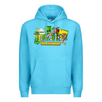 Ocean Blue teacher st. patricks day Premium Hoodie - NancyCooperArtShop