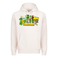 Pale Pink teacher st. patricks day Premium Hoodie - NancyCooperArtShop