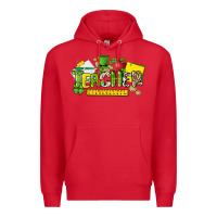 Red teacher st. patricks day Premium Hoodie - NancyCooperArtShop