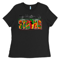 Black my history is strong Ladies Tee - Zillion Design Studio