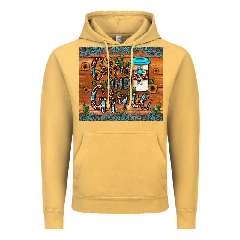 Coffee And Grace Vintage Hoodie by JahusDesignShop | Teevron