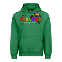 Emerald Straight agains hate Urban Hoodie - CowGirlArtShop