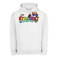 Pigment Lunar Rock Straight agains hate Urban Hoodie - CowGirlArtShop