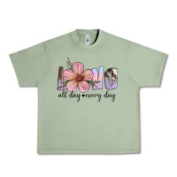 Oil Green love all day every day Urban Heavy Tee - Artiststas