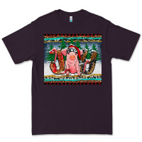 Plum joy pig Premium Tee - RanaPortraitStore
