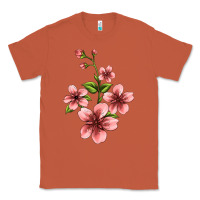 Copper pink flowers hibiscus Classic Tee - Jasminsmagicworld
