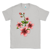 Moon Dust pink flowers hibiscus Classic Tee - Jasminsmagicworld