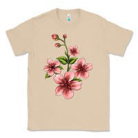 Mushroom pink flowers hibiscus Classic Tee - Jasminsmagicworld