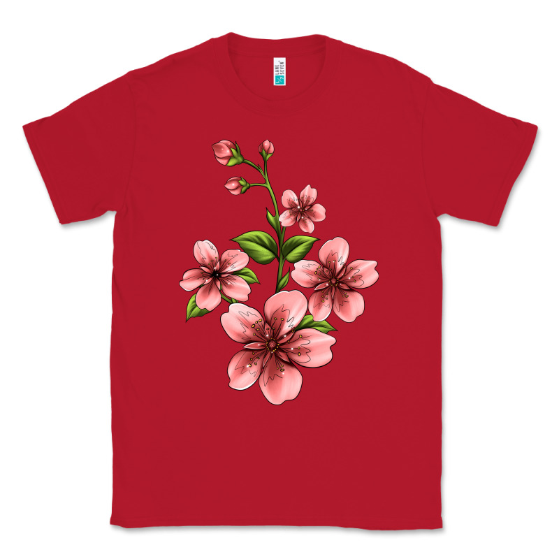 Pink Flowers Hibiscus Classic Tee by Jasminsmagicworld | Teevron