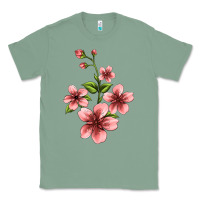 Sage pink flowers hibiscus Classic Tee - Jasminsmagicworld