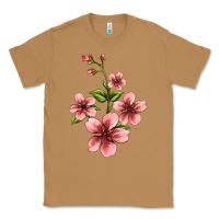 Toasted Coconut pink flowers hibiscus Classic Tee - Jasminsmagicworld