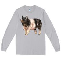Moon Dust hampshire pig Long Sleeve Tee - LillyAllenDesigns