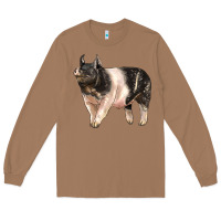 Hampshire Pig Long Sleeve Tee | Teevron