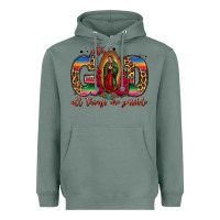 Sage with god all things are possible lady of guadalupe Heavyweight Hoodie - Jasminsmagicworld