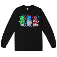 Black autism gnome Long Sleeve Tee - JahusDesignShop