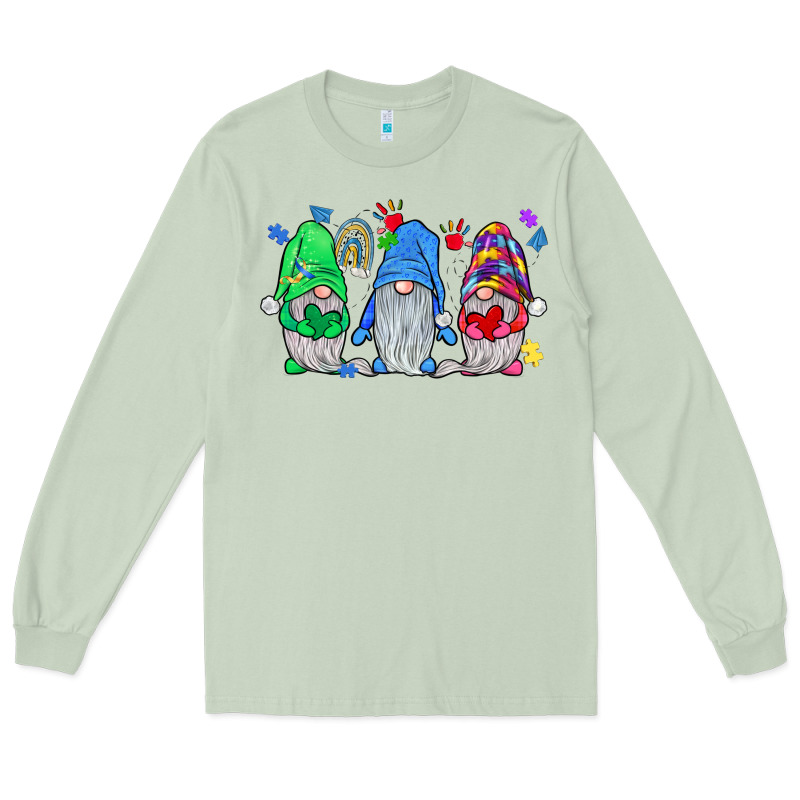 Autism Gnome Long Sleeve Tee by JahusDesignShop | Teevron