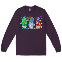Plum autism gnome Long Sleeve Tee - JahusDesignShop