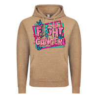 Vintage Coffee fight cancer Vintage Hoodie - AdoDesignShop