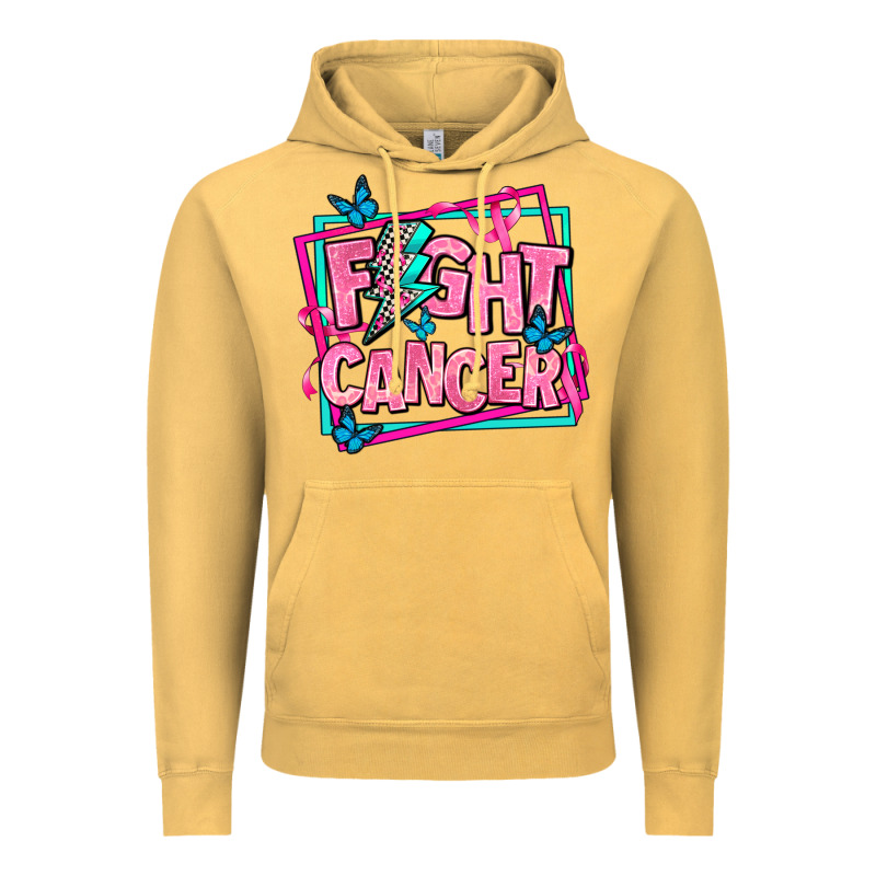 Fight Cancer Vintage Hoodie by AdoDesignShop | Teevron