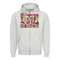 Dove Grey it's beginning to cost a lot like christmas Zipper Hoodie - MaliasSmallBusiness