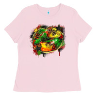 Bubblegum Pink juneteenth lips Ladies Tee - Zillion Design Studio