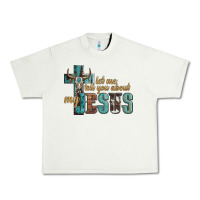 Pistachio let me tell you about my jesus Urban Heavy Tee - Artiststas