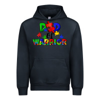 Navy Dad of warrior Urban Hoodie - CowGirlArtShop