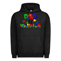 Pigment Black Dad of warrior Urban Hoodie - CowGirlArtShop